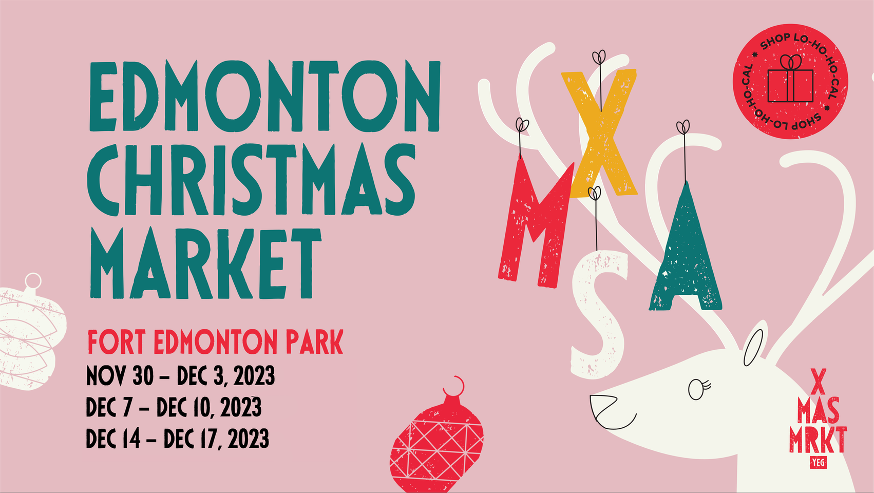 Edmonton Christmas Market Fill the Train! United Way Alberta Capital