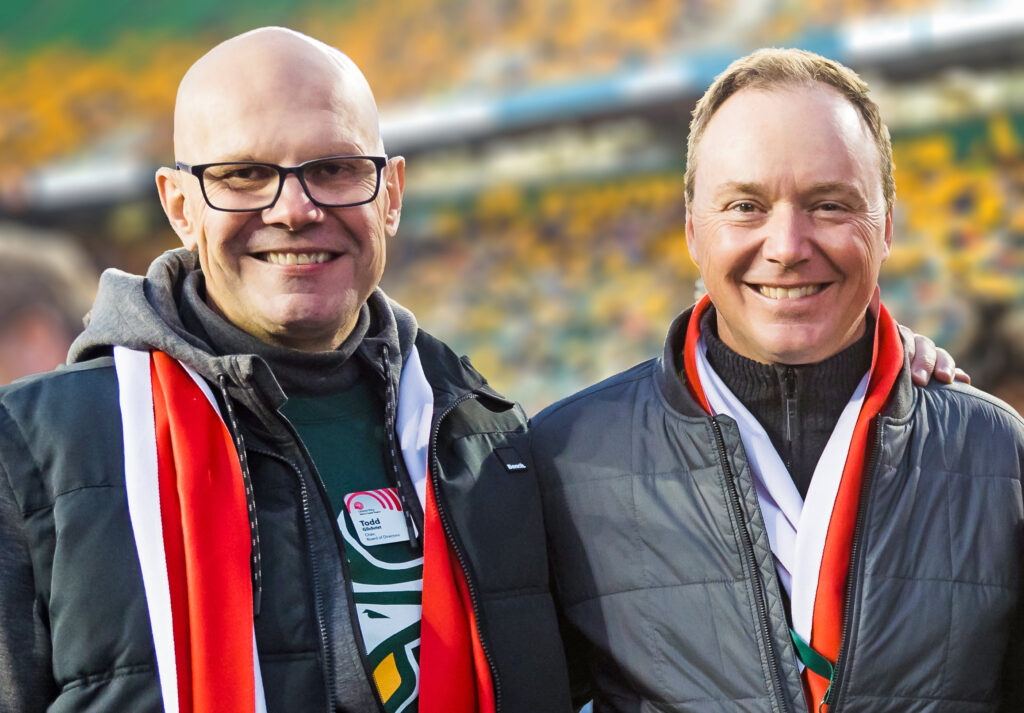 Todd Gilchrist (L) and Rob Yager (R), photo courtesy of Nancy Critchley Photography