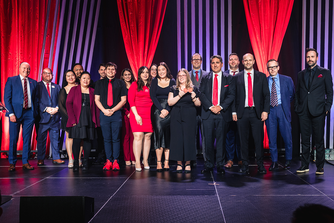 PCL received the Award of Excellence at Red Tie Gala 2025.
