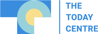 The Today Centre logo featuring a stylized design symbolizing hope and support, accompanied by the organization's name in bold, uppercase letters.